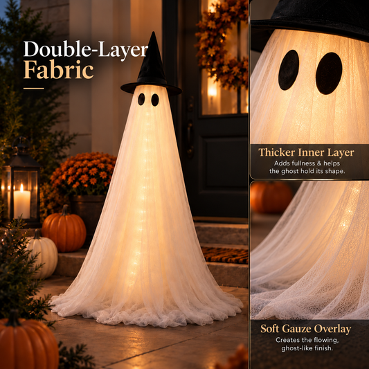 Halloween Spooky Lighted Ghost