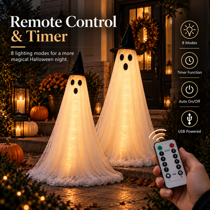 Halloween Spooky Lighted Ghost