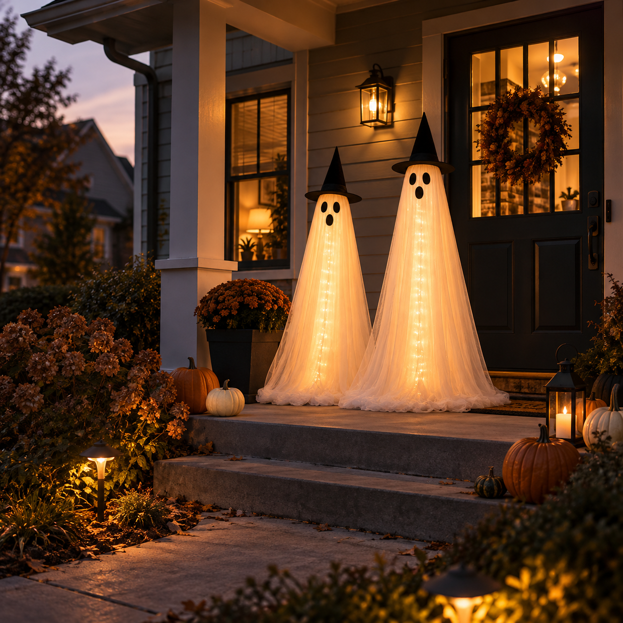 Halloween Spooky Lighted Ghost